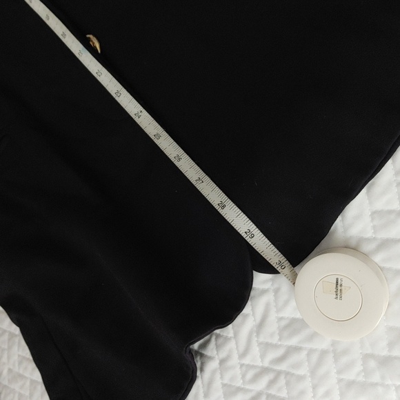 ESCADA Black Wool Button down Blazer Jacket 40 Medium - Picture 11 of 16